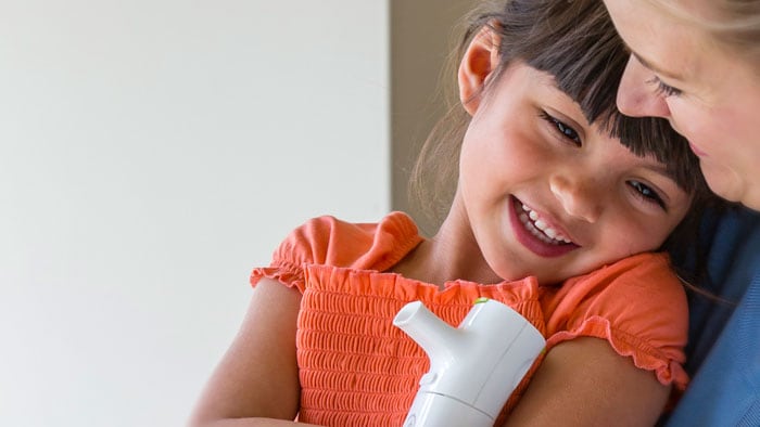 Výhody používania prenosného inhalátora pre deti s astmou