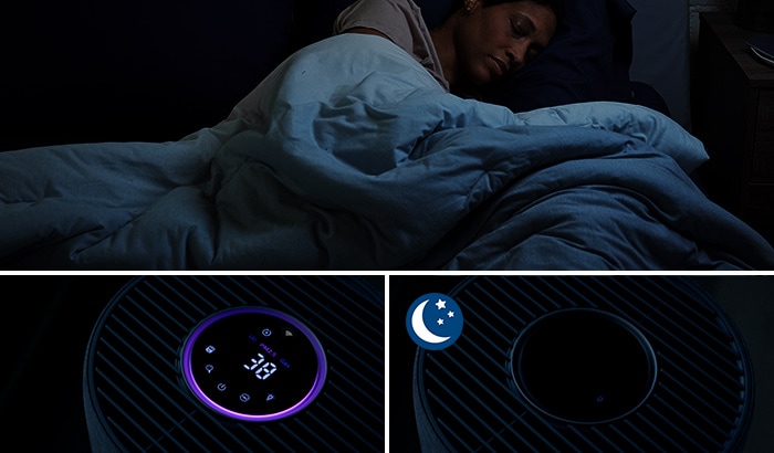 Zdravý spánek s čističkou vzduchu