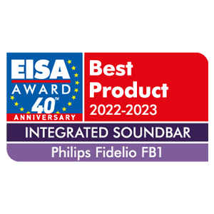 Ocenenie EISA 2022 pre soundbar Philips Fidelio FB1