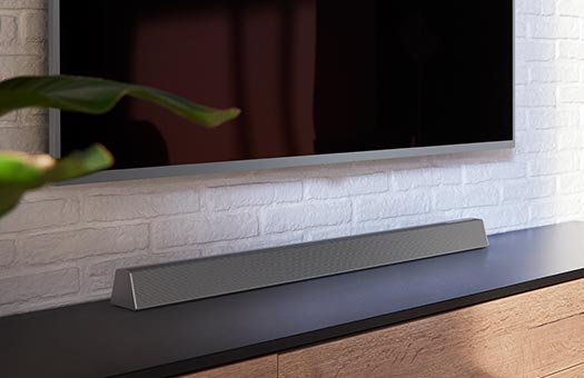 Reproduktory soundbar od spoločnosti Philips. Televízne reproduktory  soundbar, bezdrôtové subwoofery, 4K | Philips