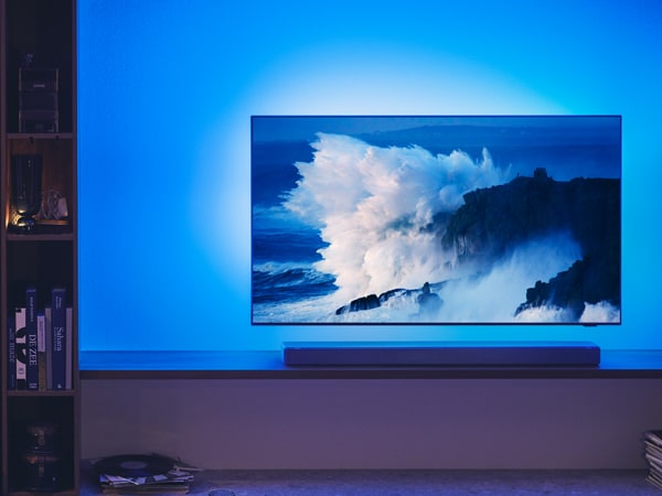 Synchronizácia televízora Philips Ambilight so soundbarom