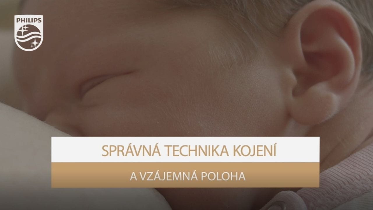 polohy dojcenie