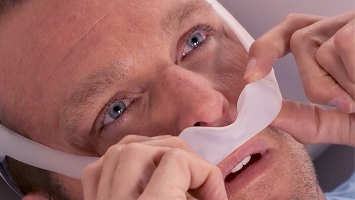 Video o nosovej maske DreamWear