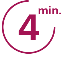 FAST - Na rýchle sušenie počas 4 minút