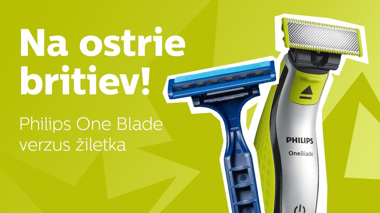 Philips OneBlade alebo klasická žiletka