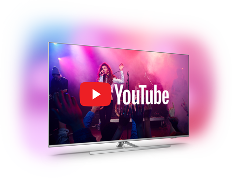 Smart televízor so službou YouTube