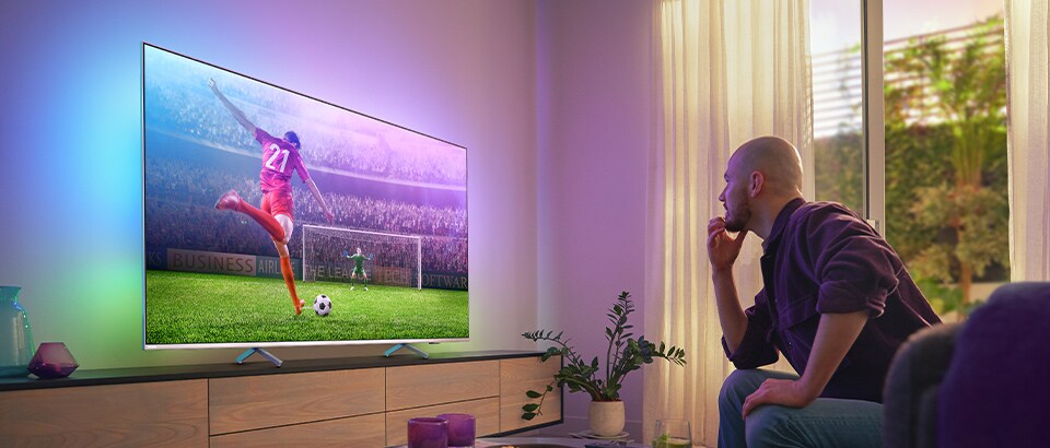 Televízory Philips Ambilight | Najlepšie TV pre futbal, šport