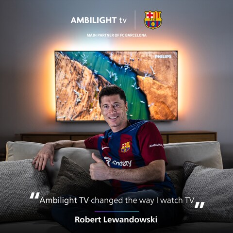 Hráči FC Barcelona Lewandowski