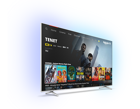 Smart televízor s Rakuten TV