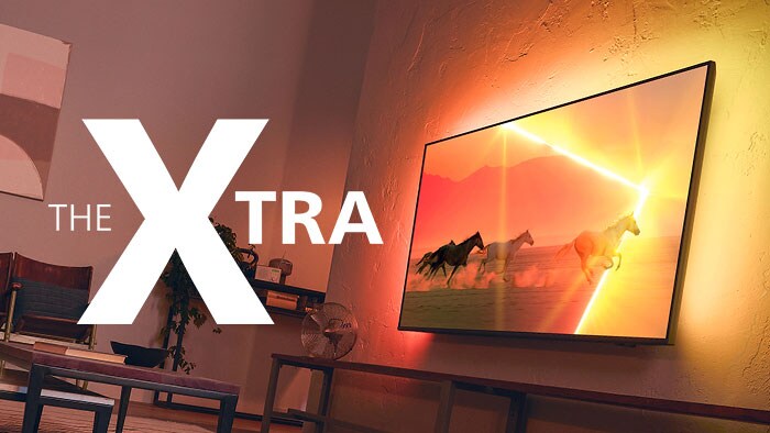 Xtra – televízor s funkciou Ambilight